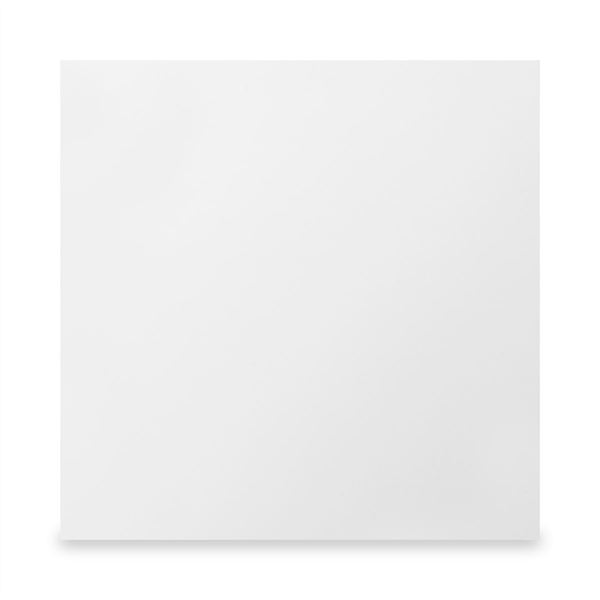 Plain White Reinforced 750x750 Door Panel 20mm