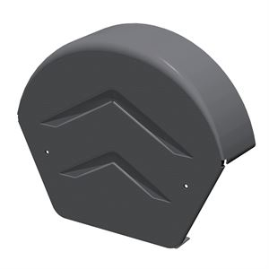 Grey ROUND Ridge Cover