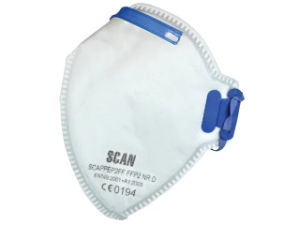 Fold Flat Disposable Mask FFP2 Protection (Pack 3)