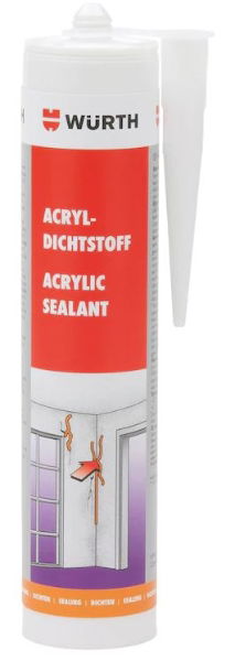 White Caulk Acrylic Sealant 310ml 