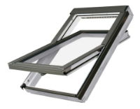 White PU Centre Pivot White Roof Window 780mm x 1600mm