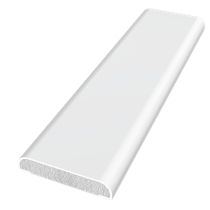 28mm D Trim White